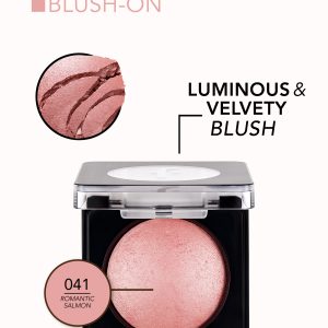 رژگونه پخته فلورمار مدل Baked Blush-On شماره 041 رنگ Romantic Salmon