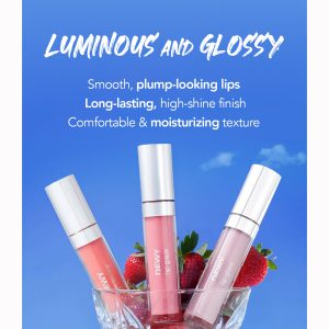 برق لب درخشان فلورمار مدل Dewy Lip Glaze شماره 021 رنگ Shine Today