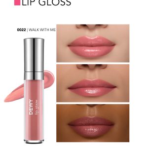 لیپ گلاس فلورمار DEWY LIP GLAZE شماره 022 رنگ WALK WITH ME