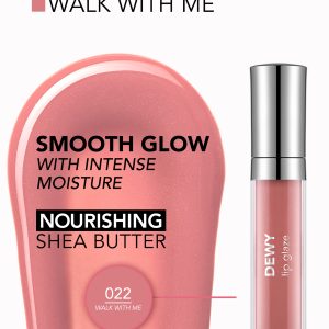 لیپ گلاس فلورمار DEWY LIP GLAZE شماره 022 رنگ WALK WITH ME