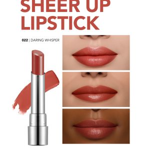 رژلب فلورمار مدل Sheer Up شماره 022 رنگ Daring Whisper