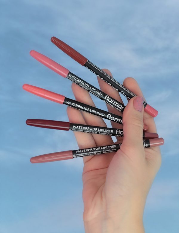 خط لب ضدآب فلورمار مدل شماره 201 رنگ Naturally Nude