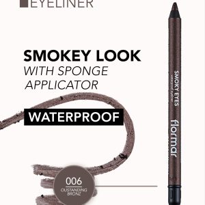 مداد چشم ضدآب فلورمار Smoky Eyes شماره 006 برنز درخشان