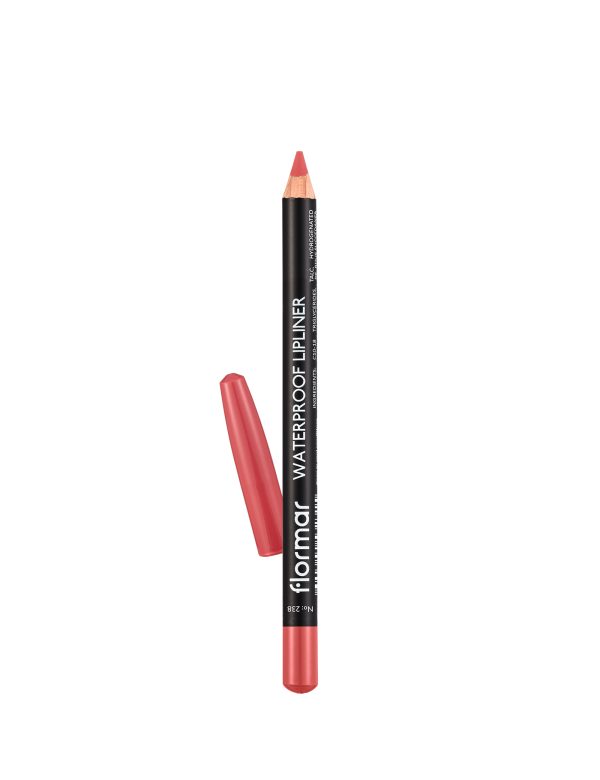 مداد لب ضد آب فلورمار Flormar مدل Waterproof Lipliner شماره 238 رنگ Pure Rose
