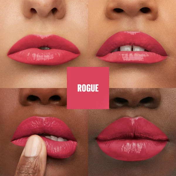 رژ‌لب مایع 145 Rogue میبلین وینیل‌اینک حجم 4.2 میلی لیتر