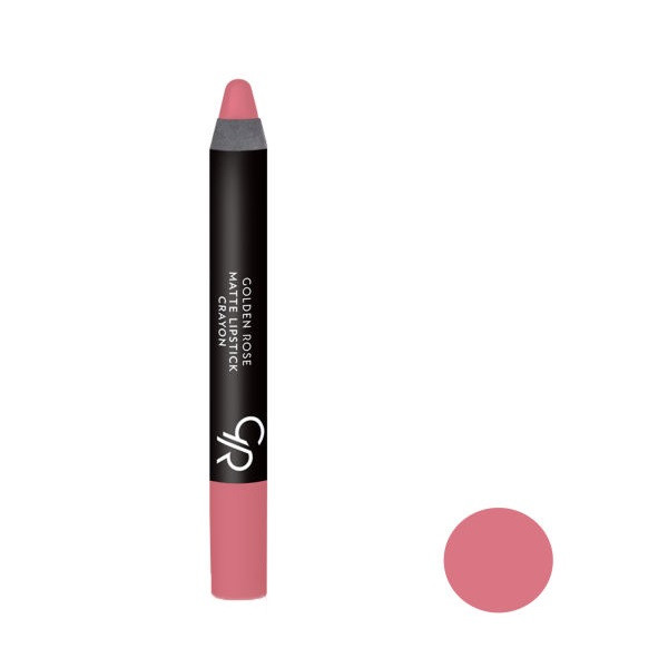 رژ لب مدادی مات گلدن رز Golden rose مدل Crayon شماره 12