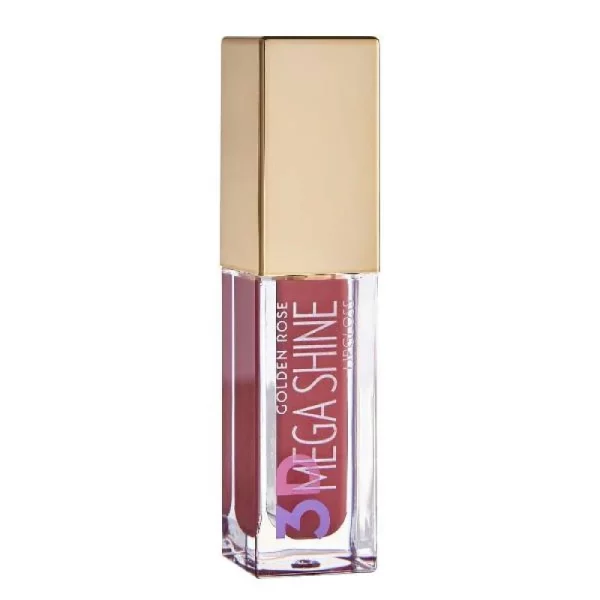 برق لب گلدن رز مدل 3D Mega Shine شماره 111