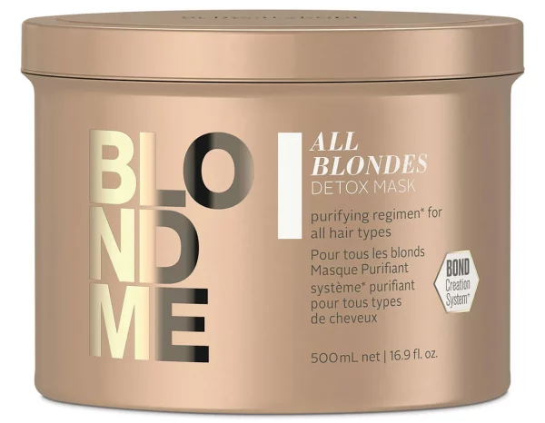 ماسک مو دتوکس بلوند شوارزکوف پروفشنال مدل All Blondes حجم ۵۰۰ میل
