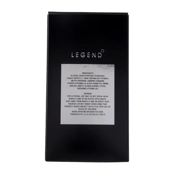 ادوپرفیوم مردانه لجند جاسپر مدل Legend حجم 100 میل 