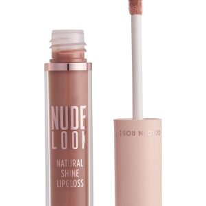 رژ لب مایع براق گلدن رز سری Nude Look شماره 01 رنگ Nude Delight