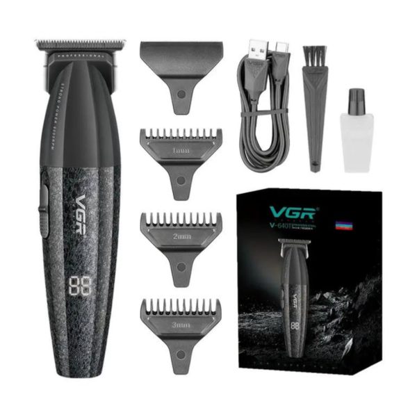 ماشین اصلاح موی سر و صورت شارژی وی جی آر مدل V-640T