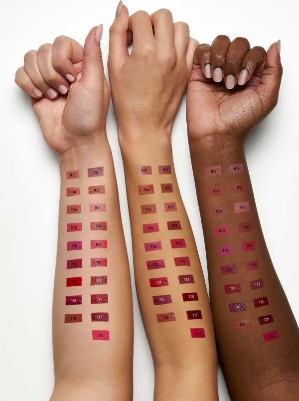 رژ لب مایع گلدن رز مدل Soft & Matte شماره 113