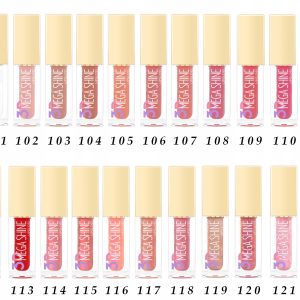 برق لب گلدن رز مدل 3D Mega Shine شماره 117