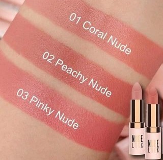 رژ لب جامد و مات گلدن رز سری Nude Look شماره 1 رنگ Coral Nude