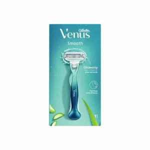 سری یدک ژیلت زنانه ونوس Smooth Sensitive با عصاره آلوئه‌ورا 4 عددی 
