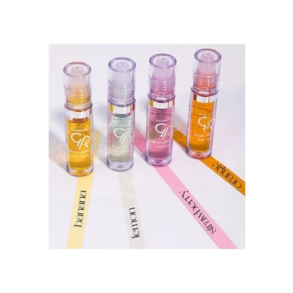برق لب رولی گلدن رز مدل Fruit Aroma شماره 05 طعم Orange