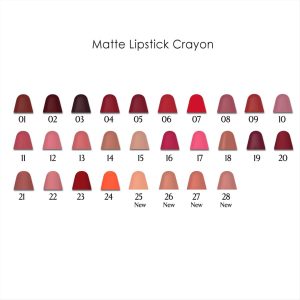 رژ لب مدادی مات گلدن رز مدل Crayon شماره 13