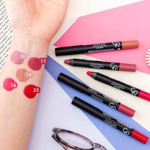 رژ لب مدادی مات گلدن رز مدل Crayon شماره 11