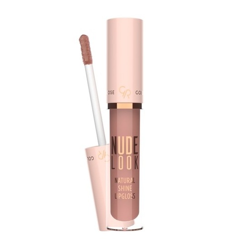 رژ لب مایع براق گلدن رز سری Nude Look شماره 01 رنگ Nude Delight