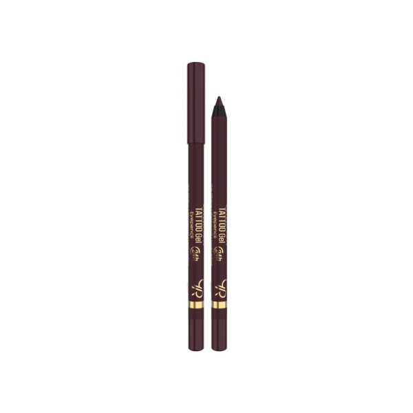 مداد چشم ژلی ضد آب گلدن رز مدل TATTOO Gel شماره 117 رنگ Blackberry