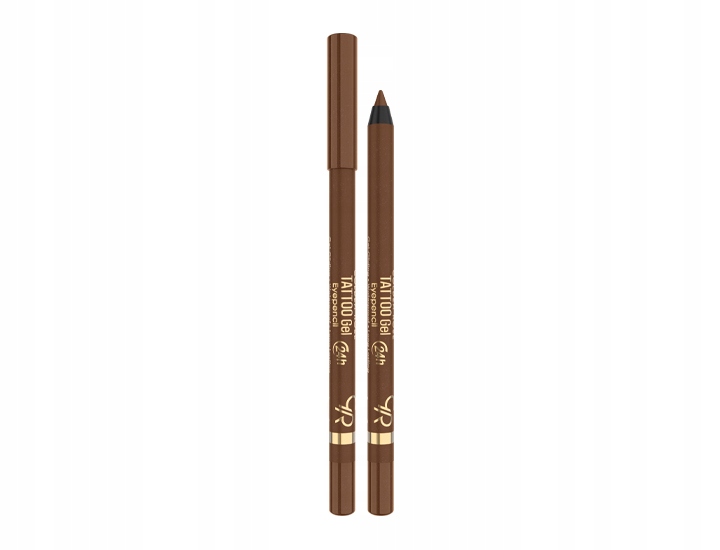 مداد چشم ژلی و ضدآب گلدن رز مدل Tattoo Gel Eyepencil شماره 115 رنگ Rust Brown نگاهی نافذ و چشمانی که هرگز رنگ نمی‌بازند خط چشم و مداد چشم حرفه‌ای با ماندگاری خیره‌کننده