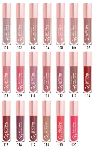رژ لب مایع گلدن رز مدل Soft & Matte شماره 113