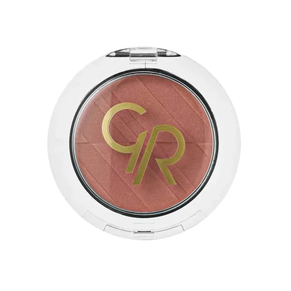 رژ گونه پودری گلدن رز مدل Powder Blush Soft And Silki رنگ Russet شماره 16