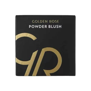 رژ گونه پودری گلدن رز مدل Powder Blush Soft And Silki رنگ Russet شماره 16