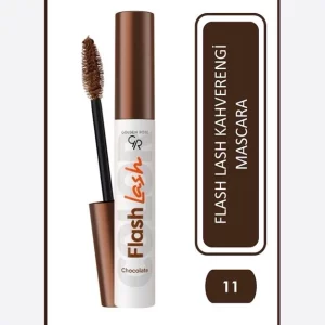 ریمل رنگی گلدن رز مدل FLASH LASH رنگ CHOCOLATE