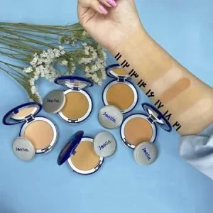 پنکک دوکاره PJ11 جویل با عصاره چای سبز حجم 15گرم