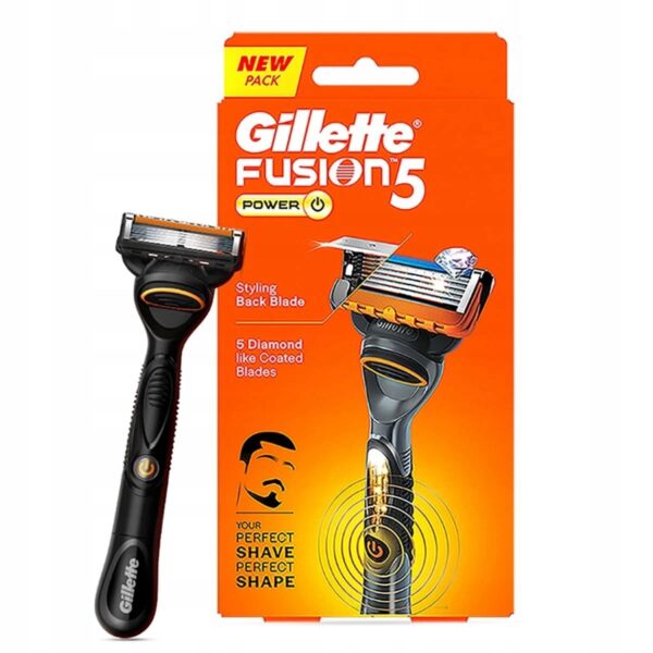 ژیلت مردانه فیوژن 5پاور با فناوری Ultimate Shaving Precision 