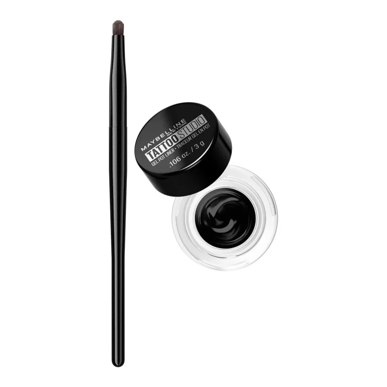 خط‍ چشم ژلی 950 میبلین تاتو استودیو Blackest Black وزن 3 گرم 