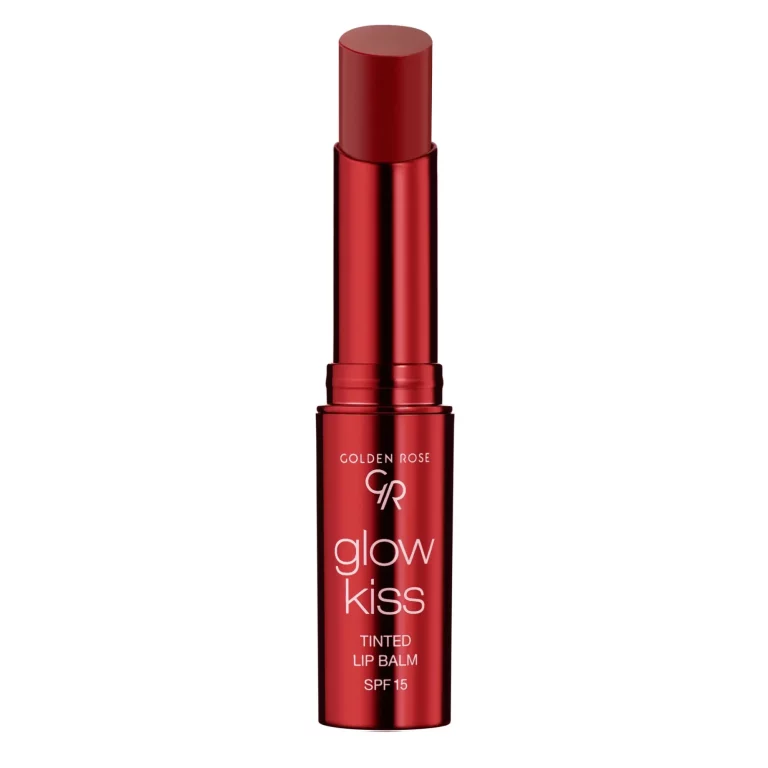بالم لب رنگی گلدن رز مدل GLOW KISS شماره 05 رنگ CHERRY JUICE