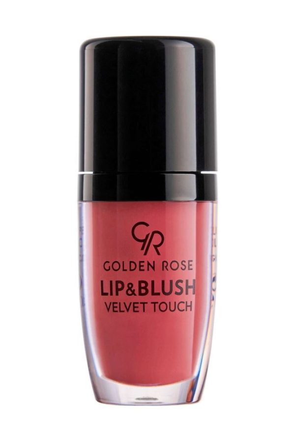رژ لب و گونه گلدن رز مدل Velvet Touch شماره 04 بیبی پینک