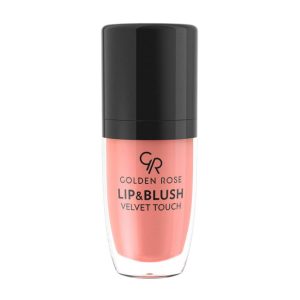 رژ لب و گونه گلدن رز مدل Velvet Touch شماره 02 مرجانی
