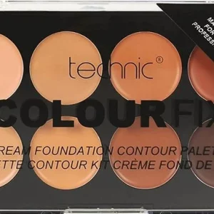 پالت کانتور پودری2 تکنیک مدل Colour Fix Pressed Powder حجم 28گرم