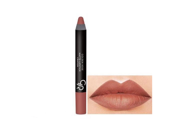 رژ لب مدادی مات گلدن رز Golden rose مدل Crayon شماره 21