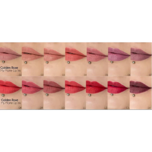 رژ لب مایع مات گلدن رز مدل LIPING MY MATTE شماره 04