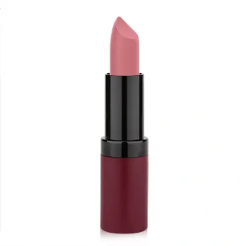 رژ لب جامد مات و مخملی گلدن رز مدل GR Velvet Matte Lipstick شماره 39