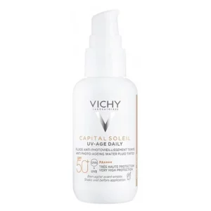 ضد آفتاب رنگی ویشی کاپیتول سوله یو وی ایج Daily SPF50+ حجم ۴۰ میل