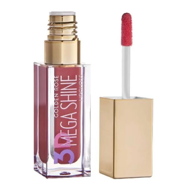 برق لب گلدن رز مدل 3D Mega Shine شماره 111