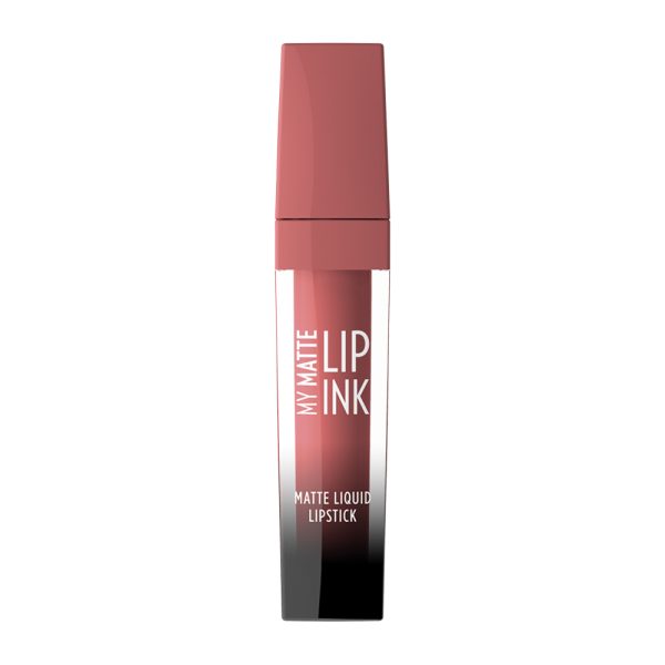 رژ لب مایع مات گلدن رز مدل LIPING MY MATTE شماره 04