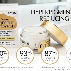 کرم روز ضد لک لیرن مدل Derma Pigment Control SPF50 حجم 50 میلی‌لیتر 