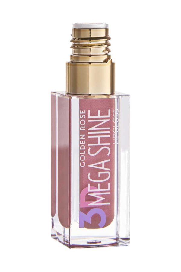 رژ لب مایع گلدن رز مدل 3D MEGA SHINE شماره 114