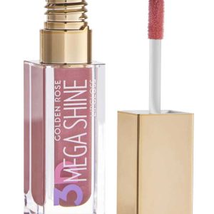 رژ لب مایع گلدن رز مدل 3D MEGA SHINE شماره 114