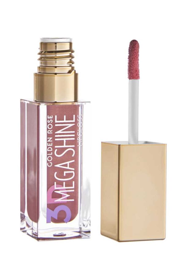 برق لب گلدن رز مدل 3D Mega Shine شماره 117