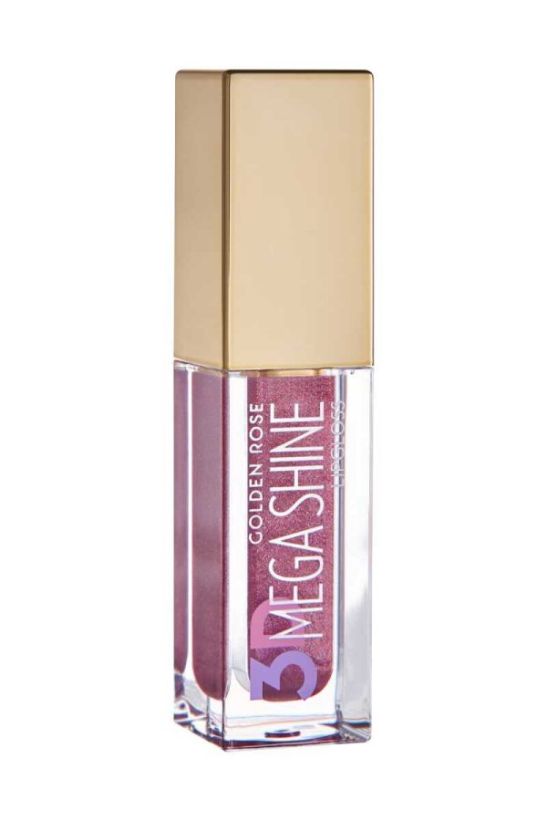 برق لب گلدن رز مدل 3D Mega Shine شماره 120 رنگ Sparkle