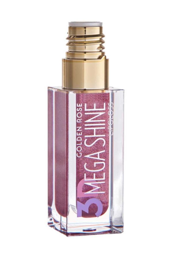 برق لب گلدن رز مدل 3D Mega Shine شماره 120 رنگ Sparkle