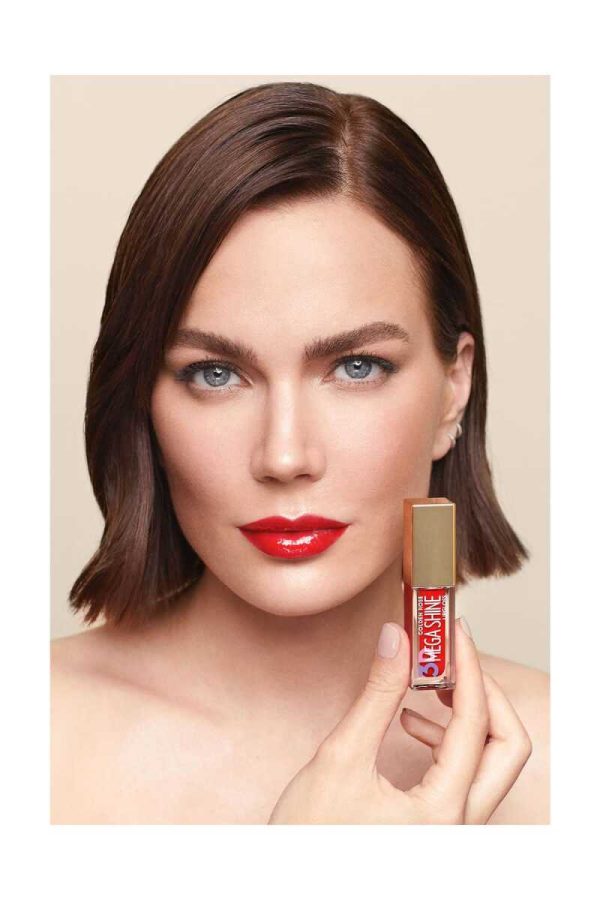 برق لب گلدن رز مدل 3D Mega Shine شماره 120 رنگ Sparkle