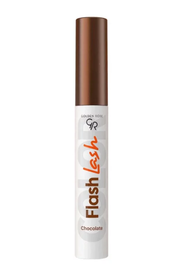 ریمل رنگی گلدن رز مدل FLASH LASH رنگ CHOCOLATE